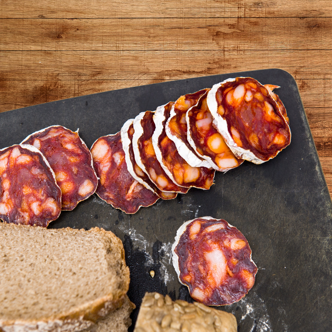 Iberian Acorn-Fed Chorizo Vela - Chorizo Ibérico de Bellota, Stick 250g