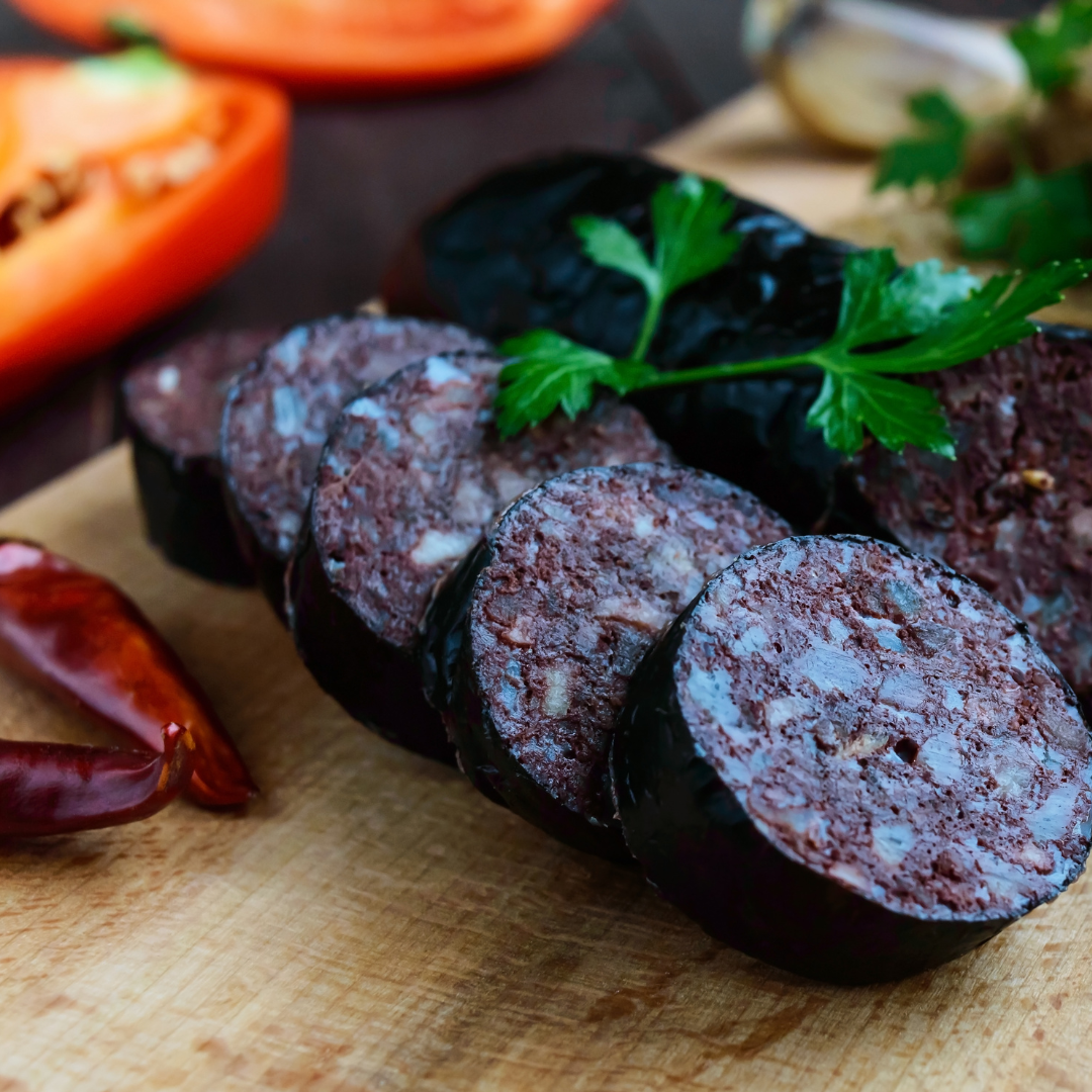 Iberian Acorn-Fed Black Pudding - Morcilla Ibérica de Bellota. Señorio de Montanera, 300g
