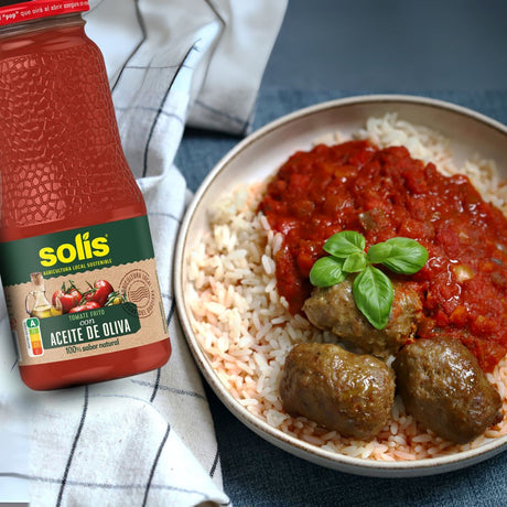 Fried Tomato with Olive Oil - Tomate Frito con Aceite de Oliva. Solis, 360 g
