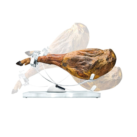 Tilting Ham Holder Stainless Steel w/ Rotating Head. Nerthus - Solfarmers