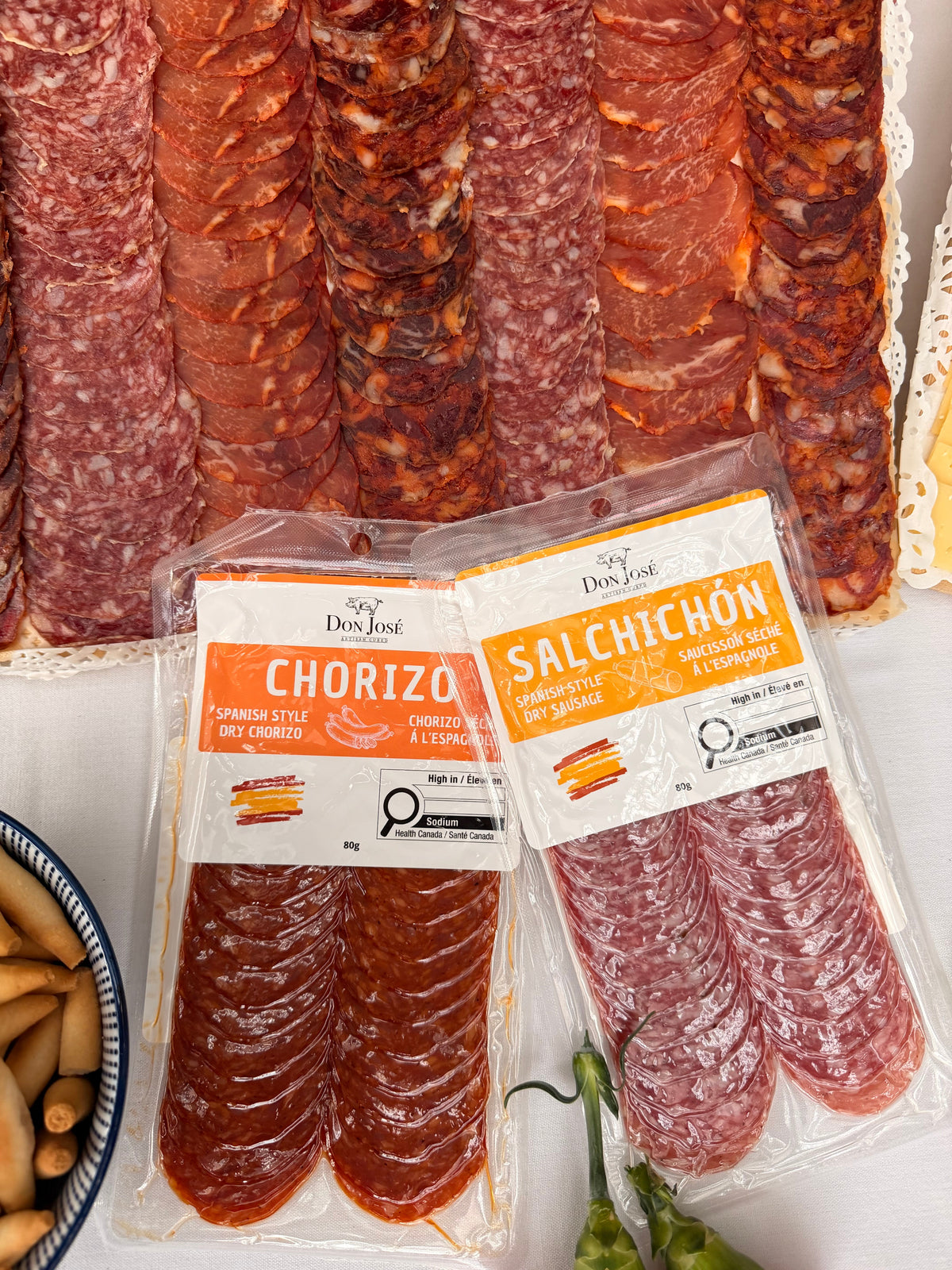 Dry Sausage Sliced - Salchichon en lonchas. Don Jose, 80g - Solfarmers