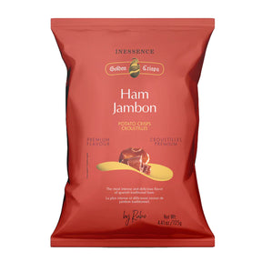 Potato Chips Iberian Ham - Patatas Fritas de Jamon Iberico. Inessence, 125g - Solfarmers