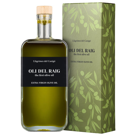 Olive Oil Extra Virgin Oli del Raig - Aceite de Oliva Extra Virgen. Llagrimes del Canigo, 500ml - Solfarmers