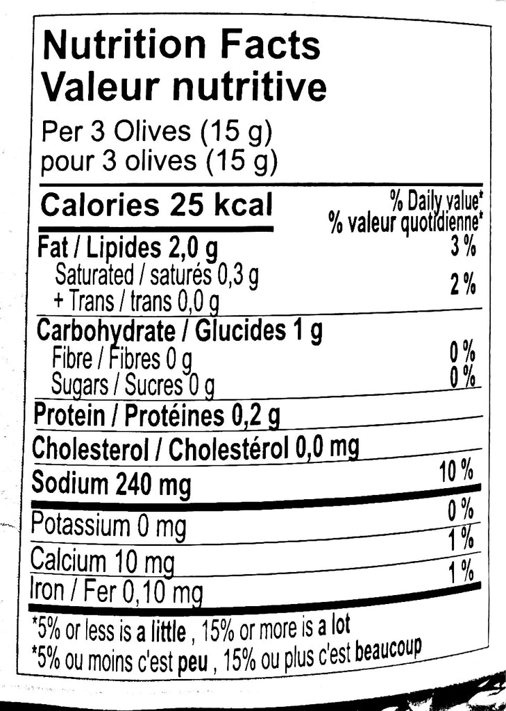 Mas Vell organic pitted gordal olives, 370 mL - Solfarmers
