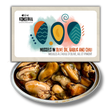 Mussels in Olive Oil w/ Garlic & Chili - Mejillones Aceite de Oliva c/ Ajo y Chile. Konserva - Solfarmers