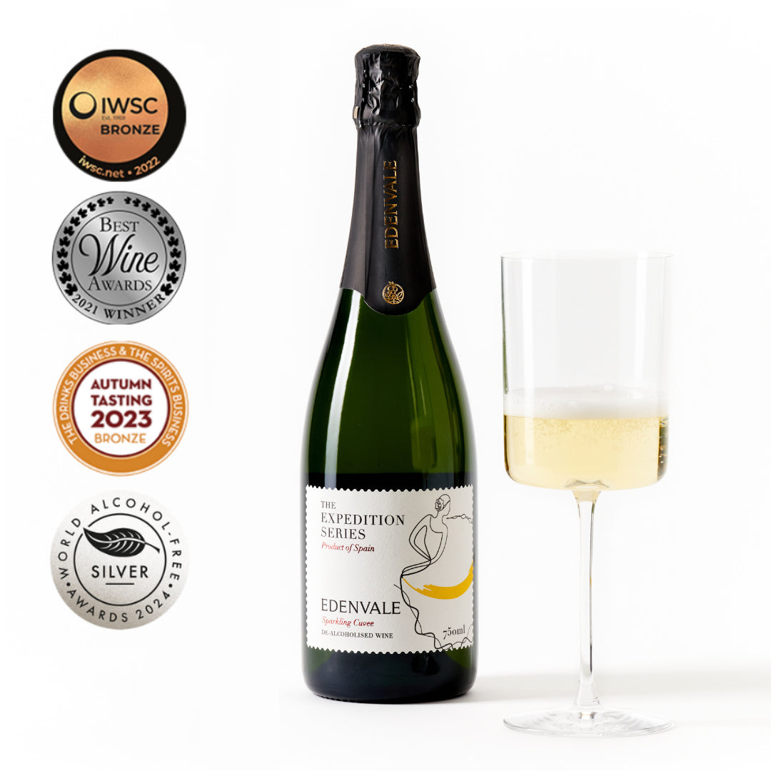 Spanish Sparkling Cuvee Non-Alcoholic Wine, 750 ml