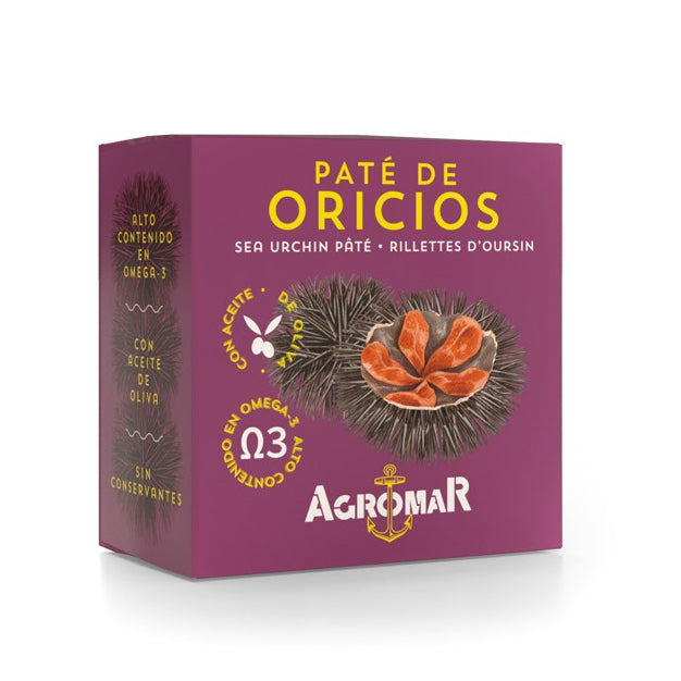 Sea Urchin Pate - Paté de Erizos. Agromar, 100 g