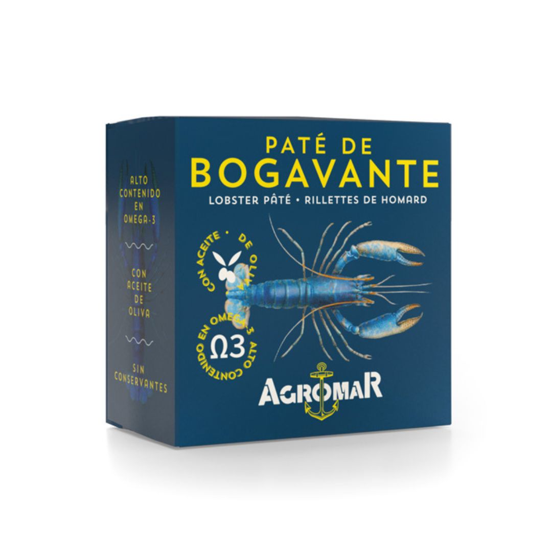 Lobster Pate - Paté de Langosta Bogavante. Agromar, 100 g