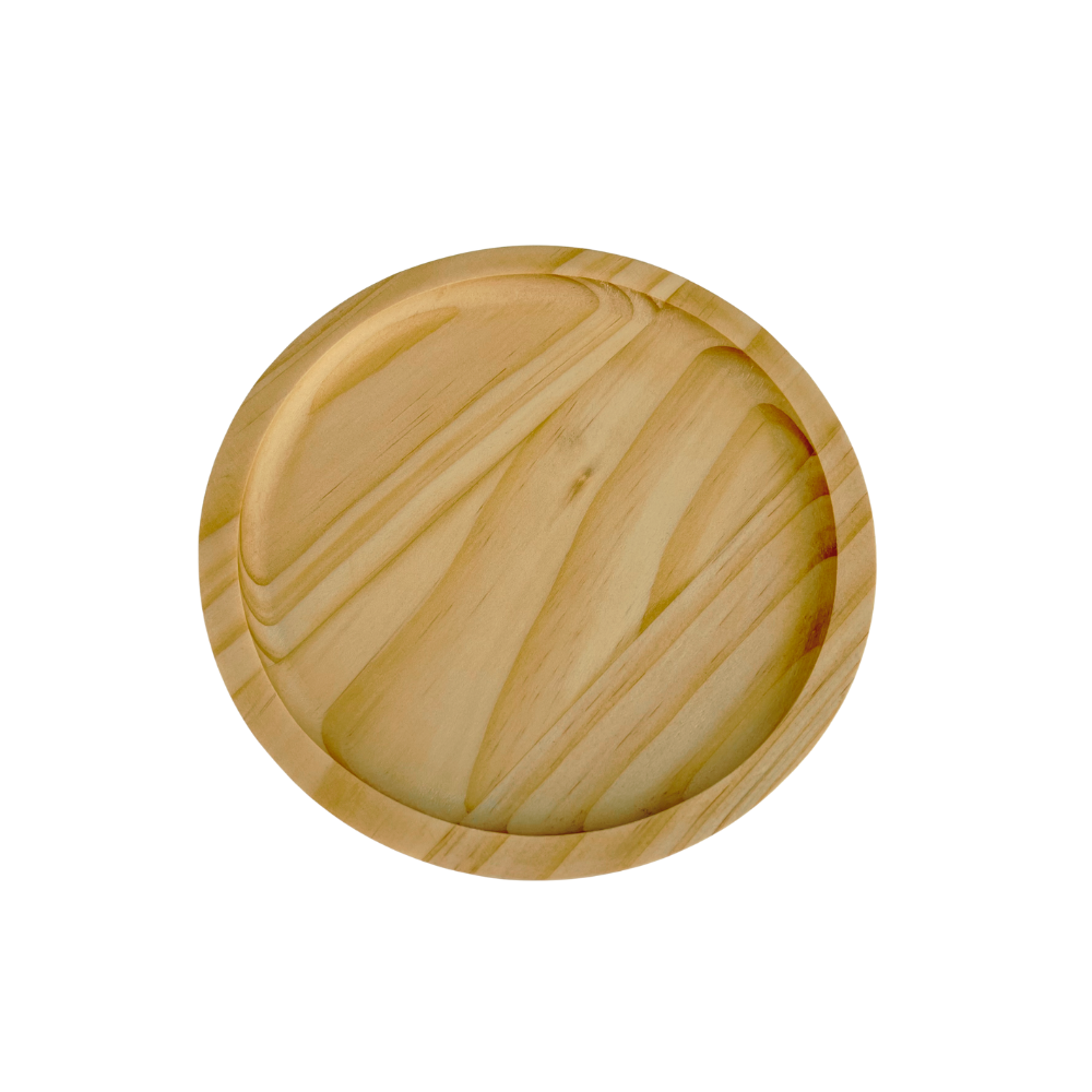 Octopus Special Wooden Plate - Plato para Pulpo, 18cm