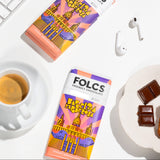 Poderosa 50% Dark Chocolate w/ Orange - Chocolate Negro c/ Naranja. Folcs, 80g