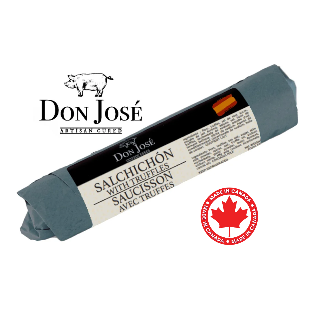 Spanish Dry Sausage with Truffle - Salchichon con Trufa. Don Jose, Stick 225g
