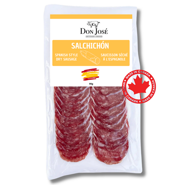 Dry Sausage Sliced - Salchichon en lonchas. Don Jose, 80g - Solfarmers