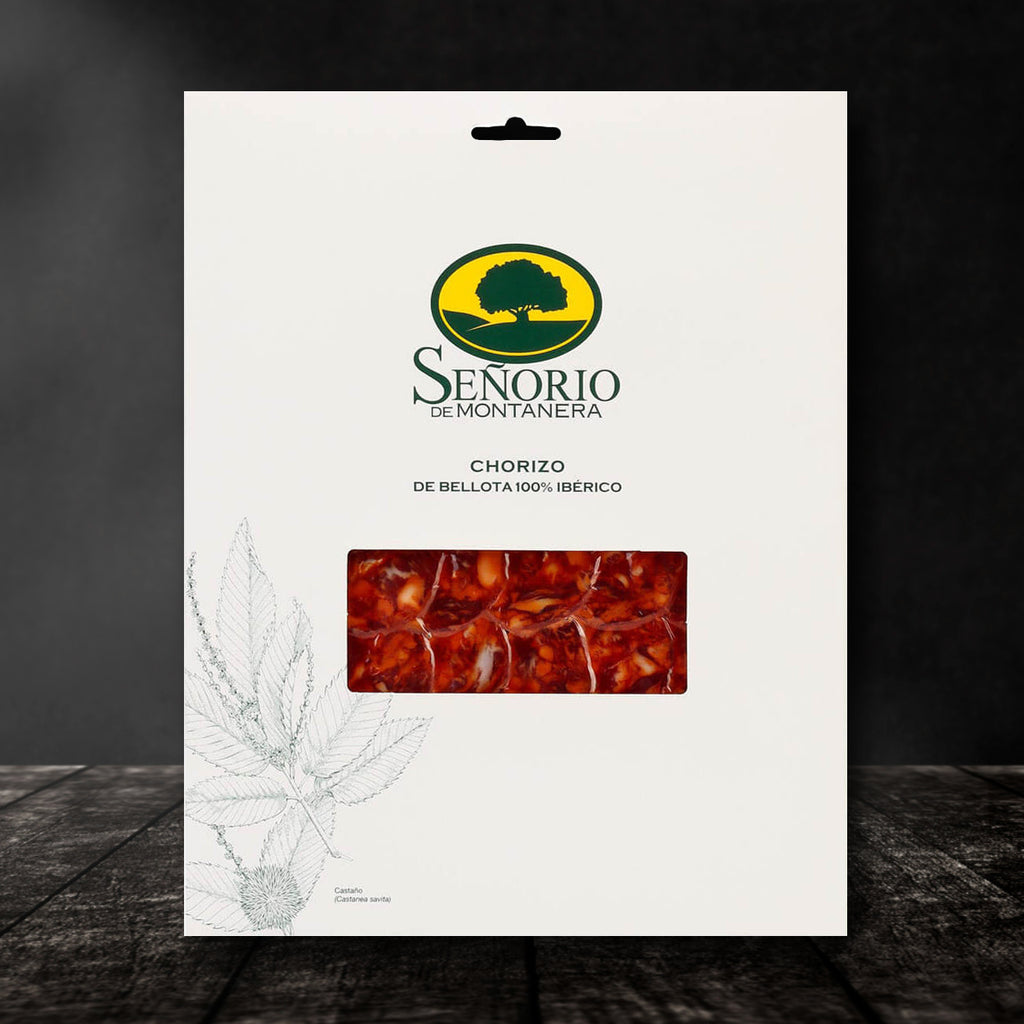 Acorn-Fed Iberian Chorizo, sliced 100g - Solfarmers