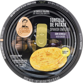 Spanish Potato Omelet Ready to Eat - Tortilla de patata. La Cocina de Senén, 250 g - Solfarmers
