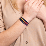 Spain Spirit Blue Navy Wristbands - Solfarmers