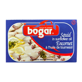 squids in sunflower oil - Solfarmers