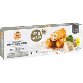 Cod & Caramelized Onion Croquettes for Air Fryer & Oven. La Cocina de Senén, 200g - Solfarmers