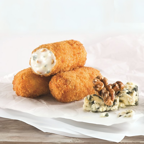 Blue Cheese & Walnuts Croquettes for Air Fryer & Oven - Croquetas Queso. La Cocina de Senén, 200g