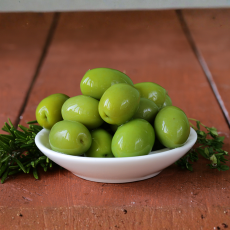 Marinated green olives - Aceitunas verdes Delicias del Sur. Little Spain, 350 ml - Solfarmers