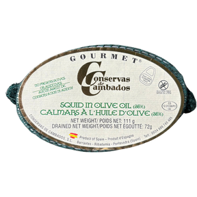 Gourmet Squid in Olive Oil from Spain