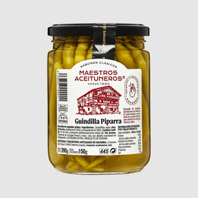 Green Peppers - Guindilla Piparra. Maestros Aceituneros, 390g - Solfarmers