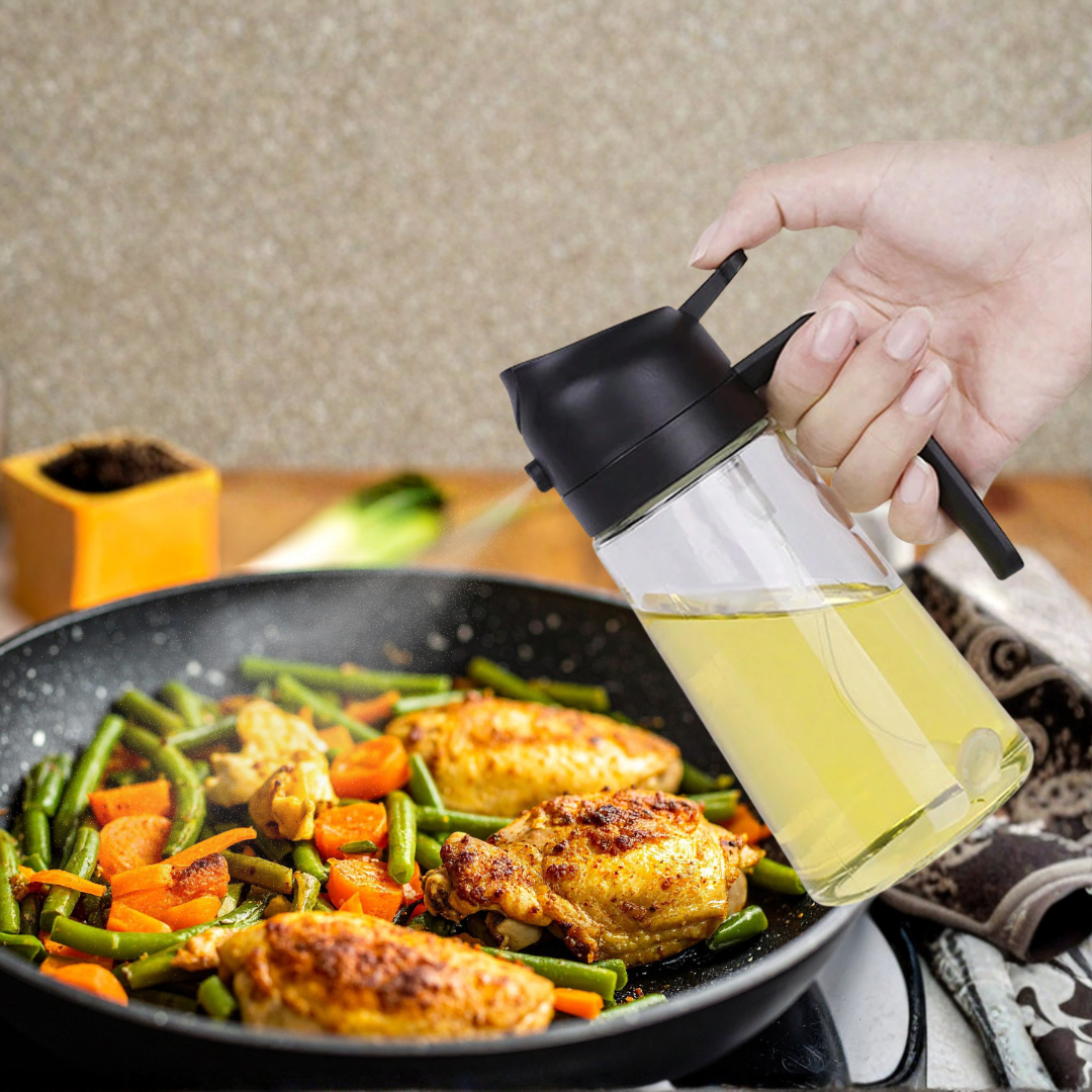 Olive Oil Dispenser - Pouring & Spraying - Solfarmers
