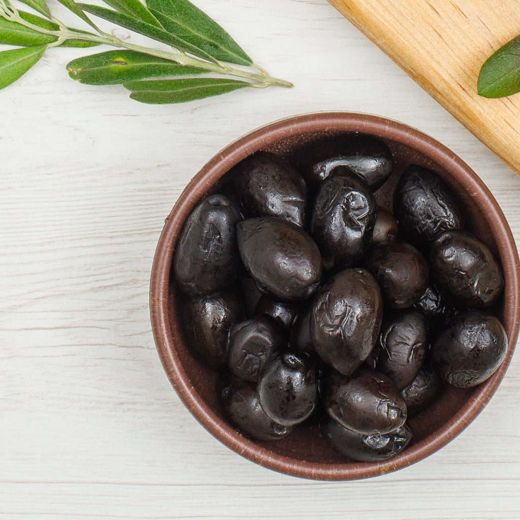 Mas Vell Organic Empeltre Sun-Dried Black Olives from Aragon 370 ML - Solfarmers