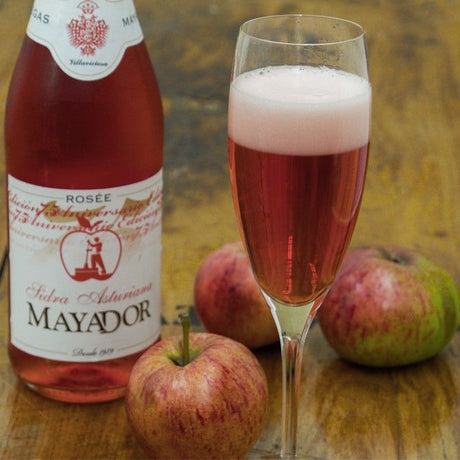 Sparkling Apple Drink Rosé - Sidra Asturiana. Mayador, 750 ml