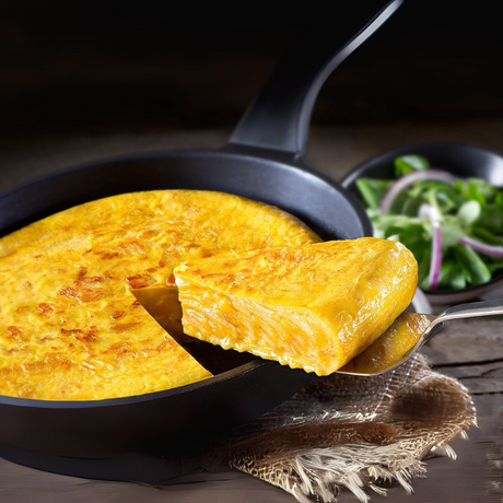 Spanish Potato Omelet with Onion - Tortilla de patata. La Cocina de Senén, 700g