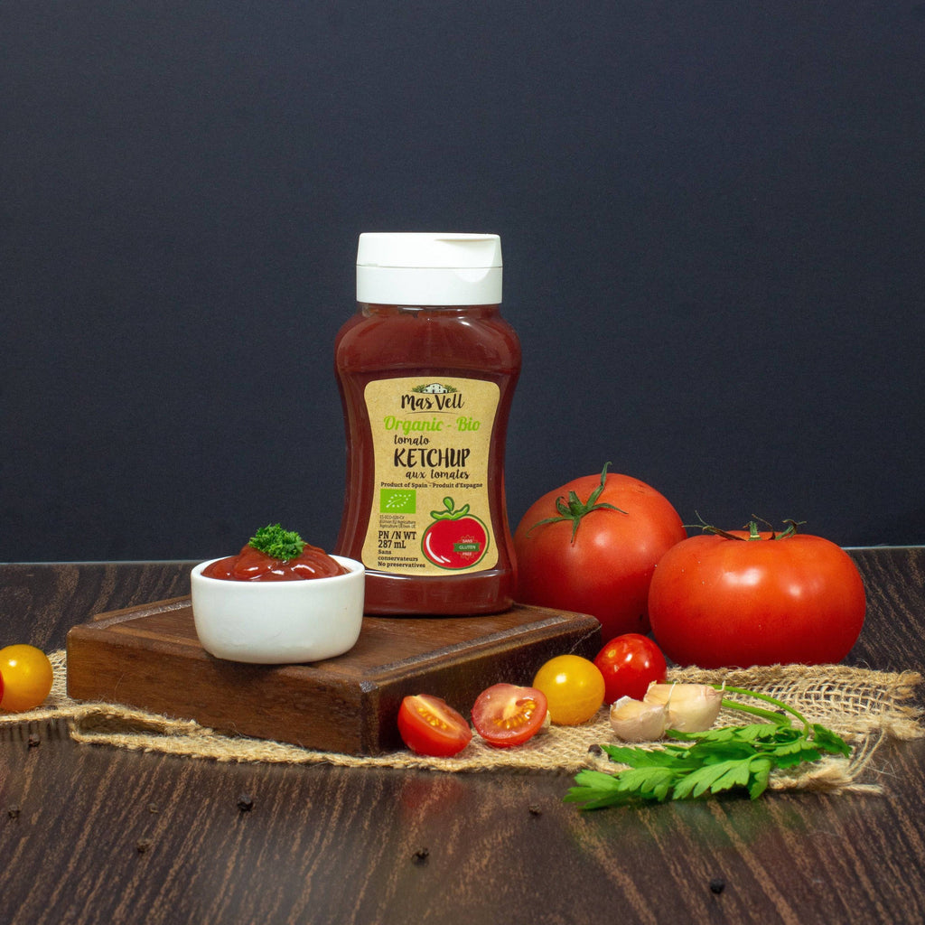 Mas Vell organic tomato ketchup - Solfarmers