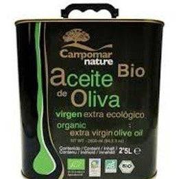 Campomar Nature organic extra virgin olive oil, 2500ml - Solfarmers