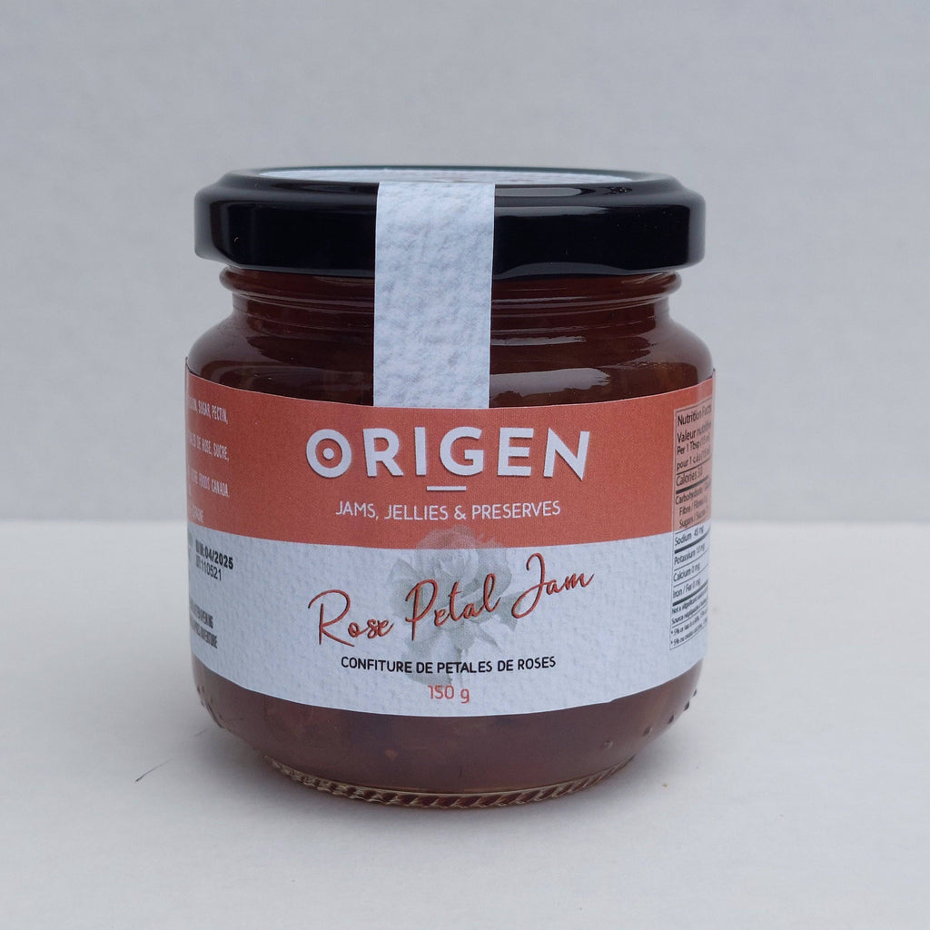 Origen rose petal jam, 150g - Solfarmers