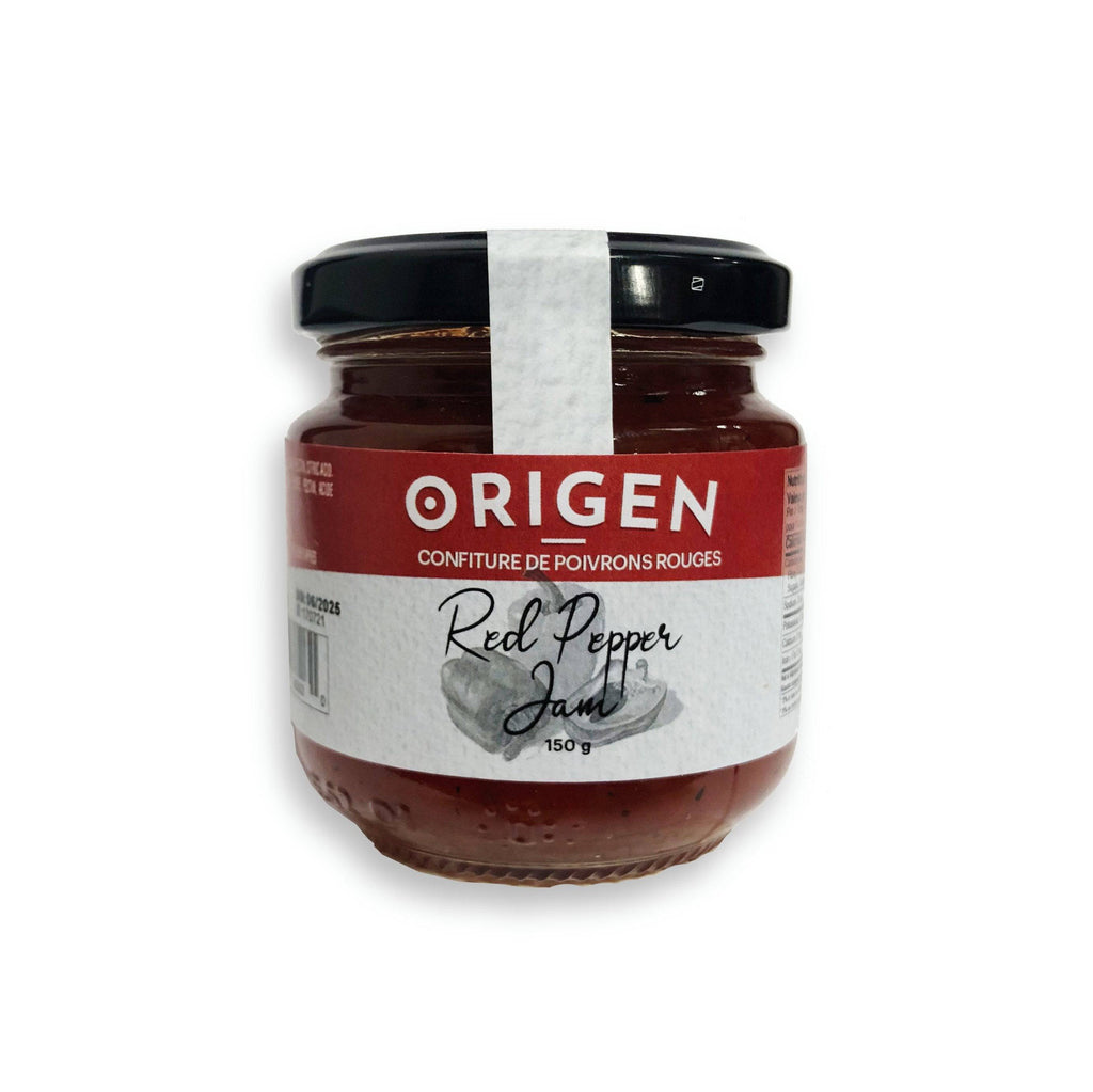 Origen Red Pepper jam, 150g - Solfarmers