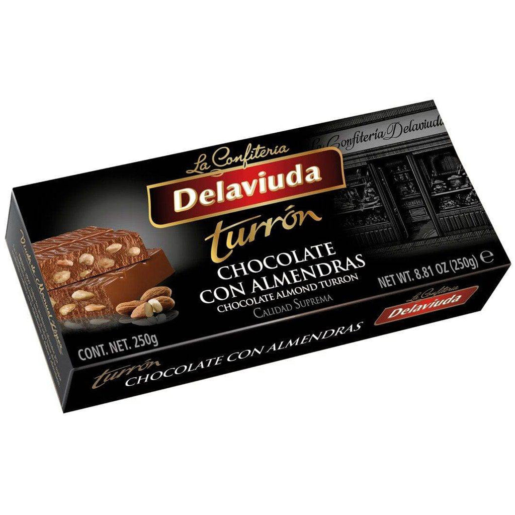 Delaviuda Chocolate Turron, 200 g - Spanish Nougat Espagnol Solfarmers
