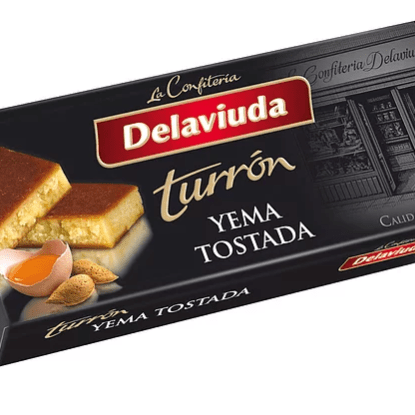 Delaviuda Toasted Egg Yolk Turrón, 200 g - Solfarmers