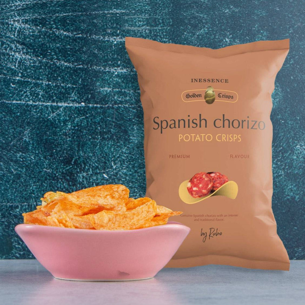 Inessence Potato Chips Chorizo125 Gr - Solfarmers