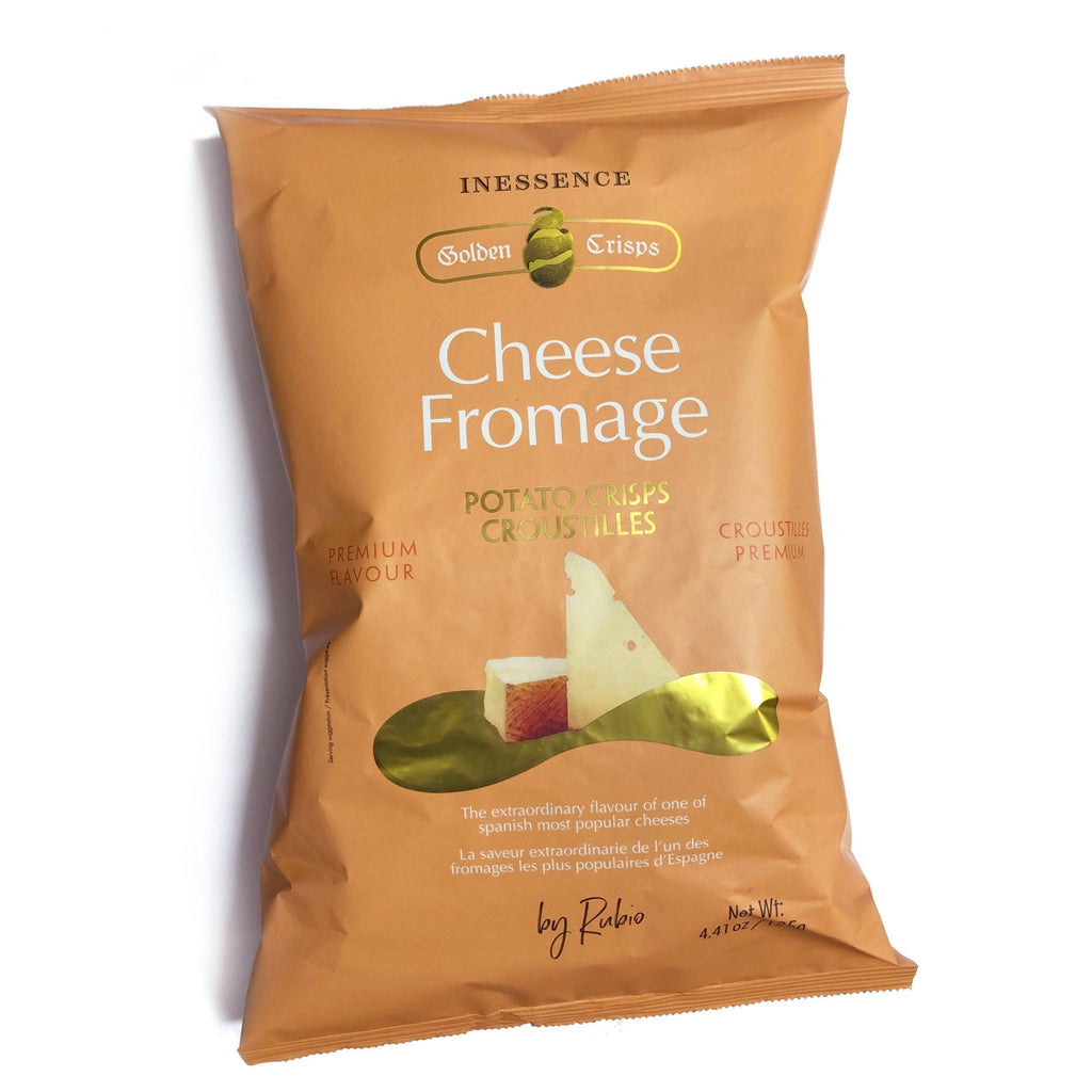 Inessence Potato Chips Manchego Cheese 125gr - Solfarmers