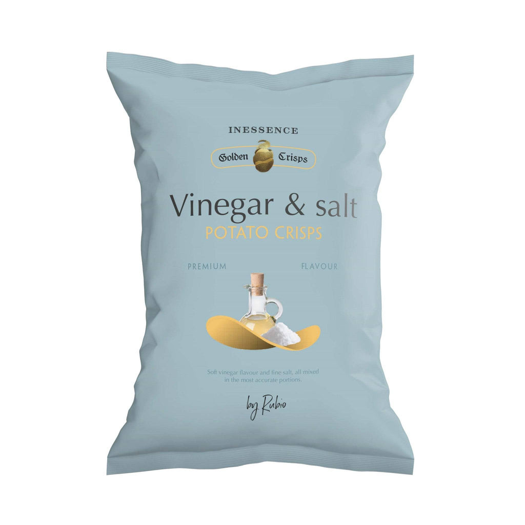 Inessence Potato Chips Salt & Vinegar 125 Gr - Solfarmers
