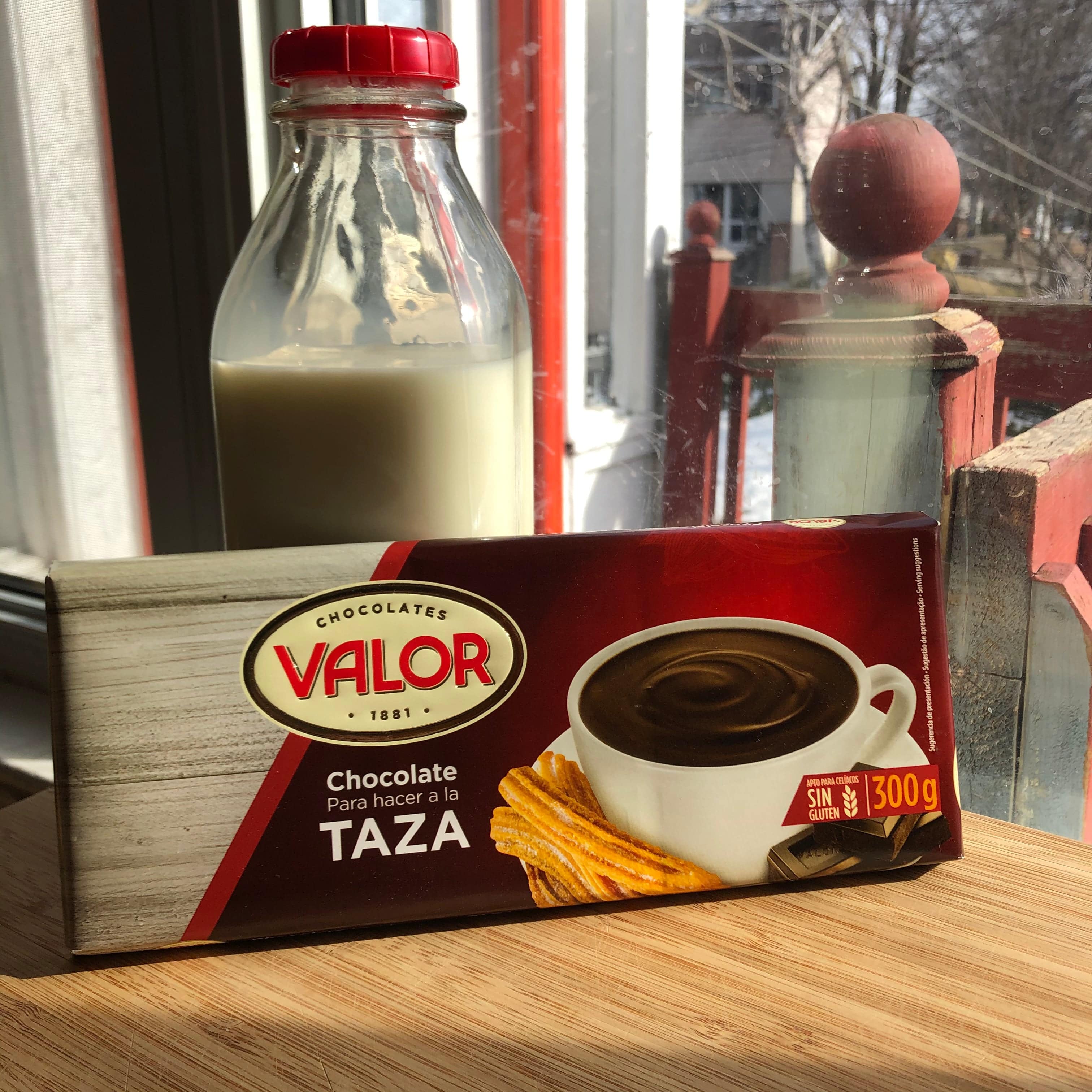 Valor Chocolate Para la Taza Spanish Churro Chocolate 2 Pack 300g