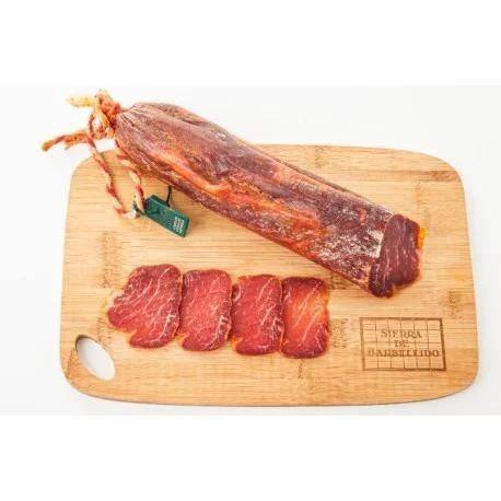 Iberian cebo campo loin "lomo" Sierra Barbellido, sliced 100gr - Solfarmers