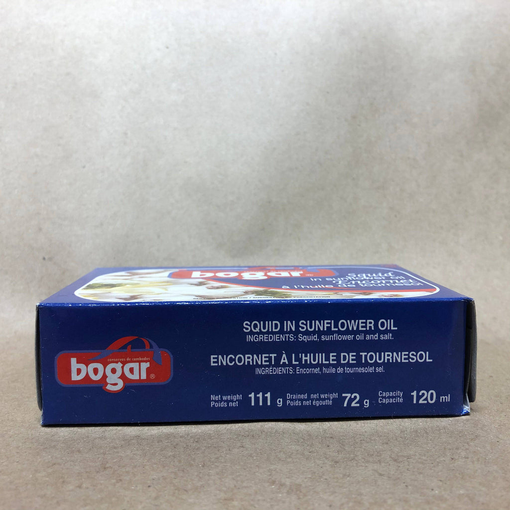 Bogar squid in sunflower oil - Solfarmers
