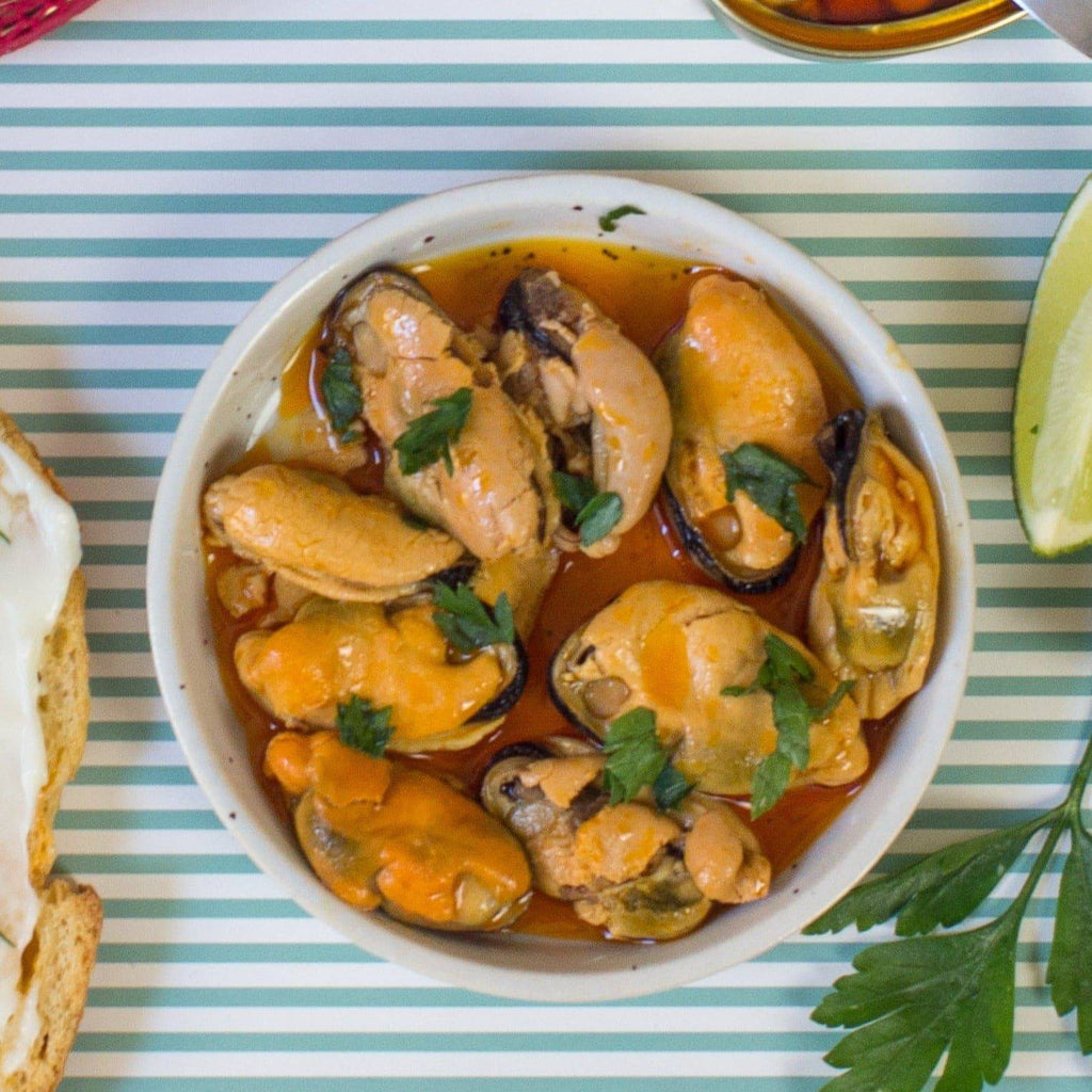 Gourmet mussels in marinade - Solfarmers
