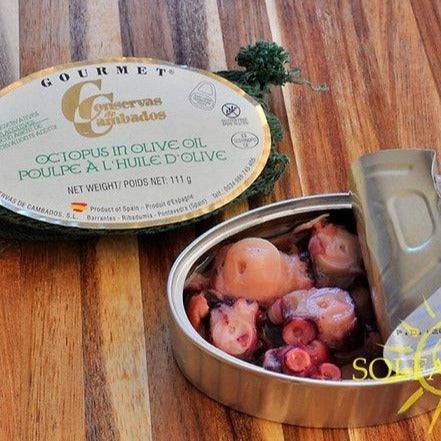 Gourmet octopus in olive oil - Solfarmers