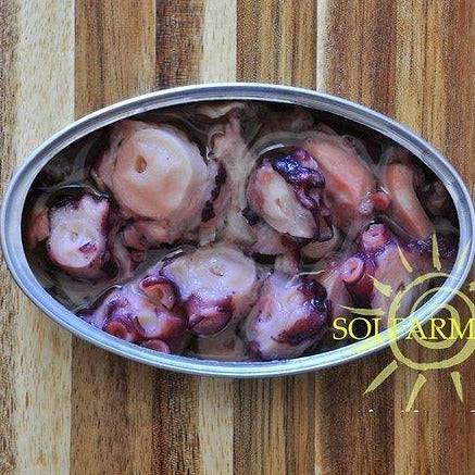Gourmet octopus in olive oil - Solfarmers