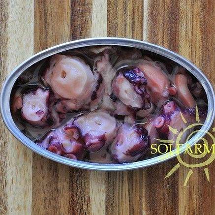 Gourmet octopus in olive oil - Solfarmers