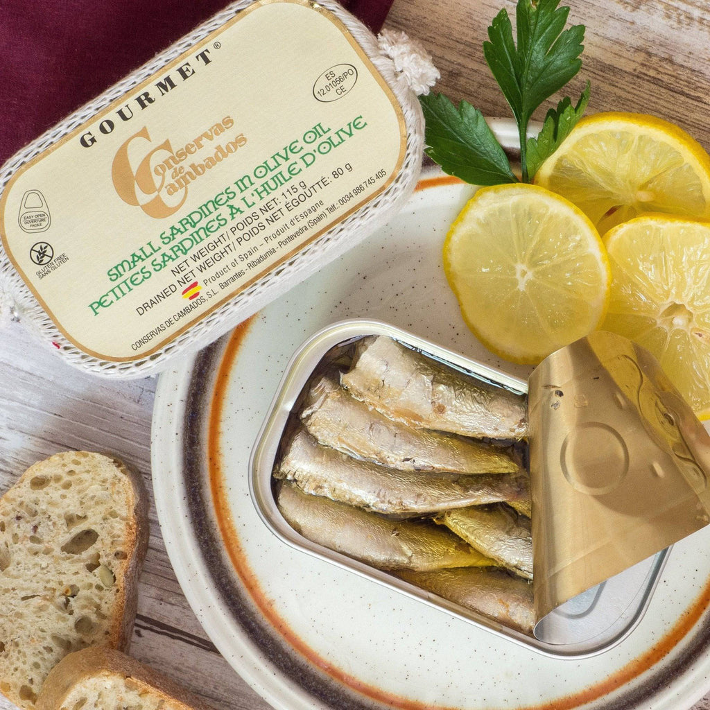 Gourmet small sardines in olive oil - Solfarmers