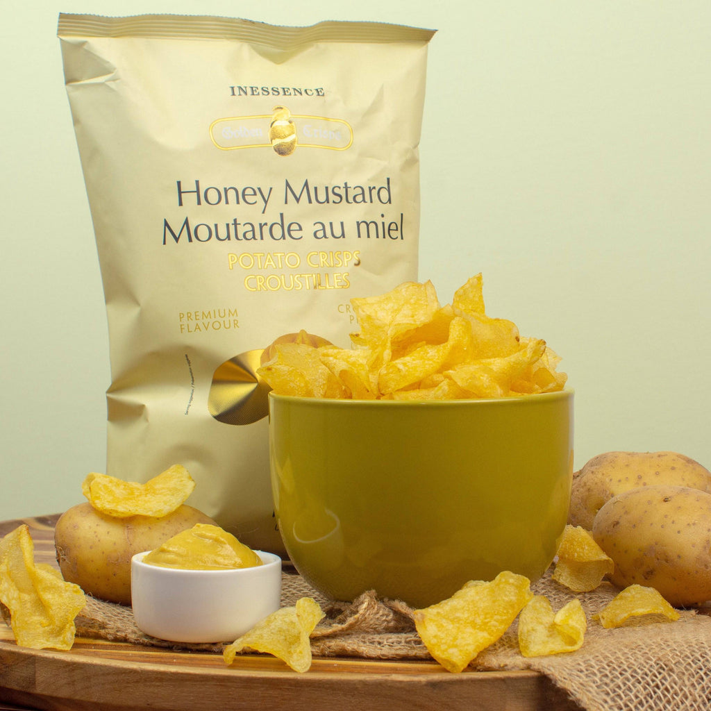 Inessence potato chips honey mustard - Solfarmers