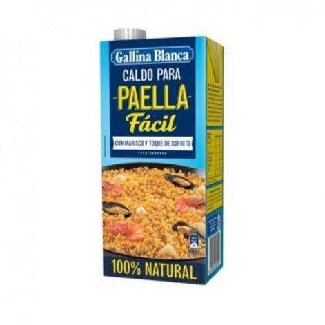 Seafood paella broth Gallina Blanca 1L - Solfarmers